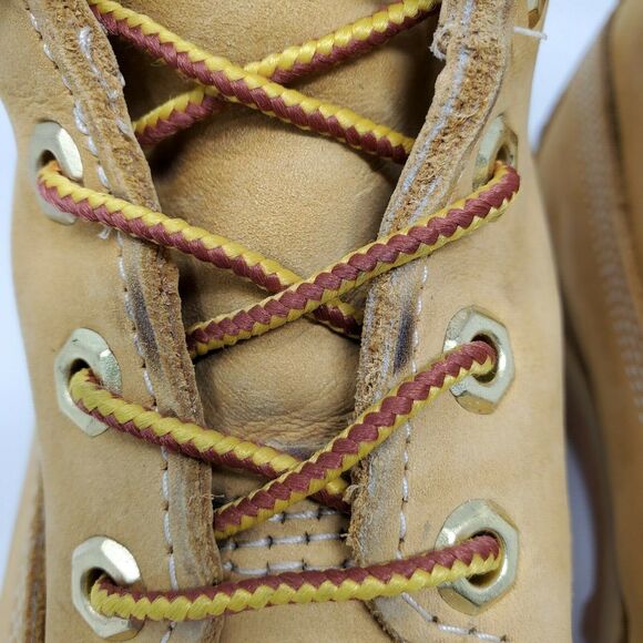 Timberland Linden Woods Combat Leather Boots Waterproof 6M Y2k 90s - Picture 12 of 12